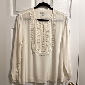 J. Crew silk blouse size 14